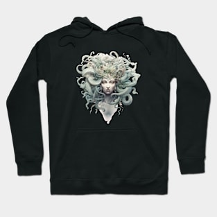 Medusa AI Art mythology retro shirt Hoodie